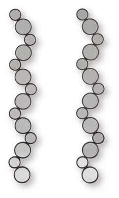 Juego de espejos decorativos Vinler (juego de 2)