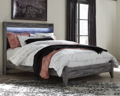 Cama Queen con paneles Baystorm