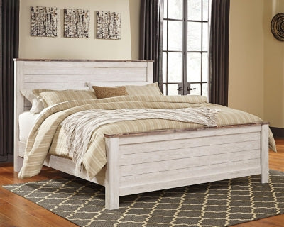 Cama con paneles Willowton California King