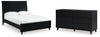 Danziar Queen Panel Bed and Dresser