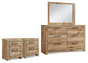 Hyanna Dresser, Mirror and 2 Nightstands