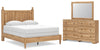 Galletyn Queen Panel Bed, Dresser and Mirror