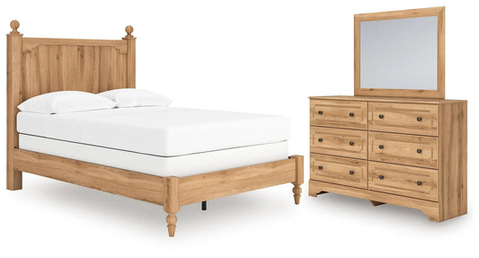 Galletyn Full Panel Bed, Dresser and Mirror
