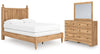 Galletyn Full Panel Bed, Dresser and Mirror
