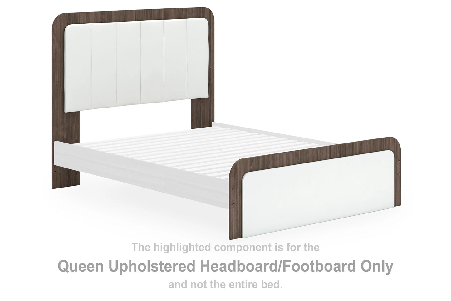 Mazilar Queen Upholstered Headboard/Footboard