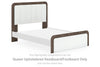 Mazilar Queen Upholstered Headboard/Footboard