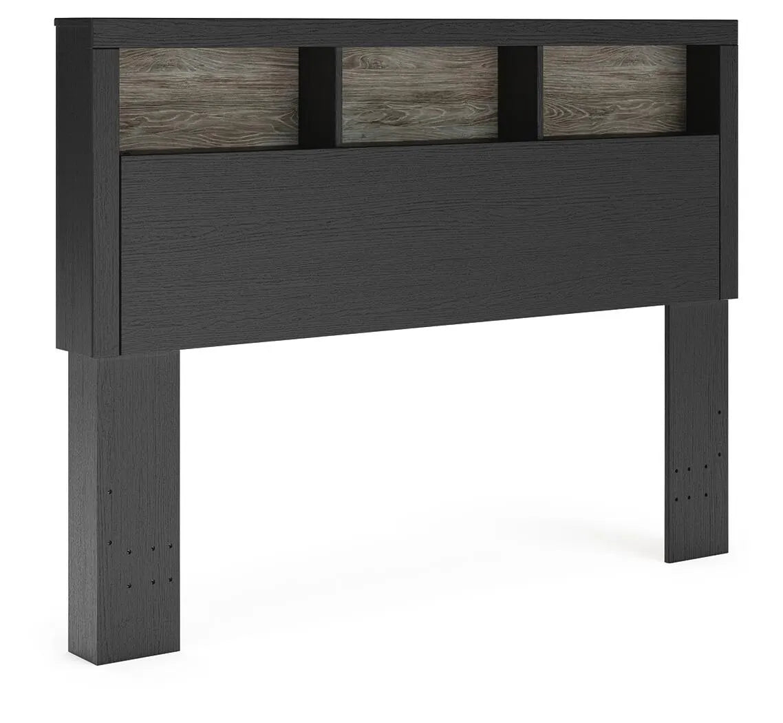Jonnifer Lighted Queen Bookcase Headboard