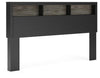 Jonnifer Lighted King Bookcase Headboard