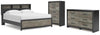 Jonnifer King Panel Bed, Dresser and Chest