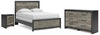 Jonnifer Queen Panel Bed, Dresser and Nightstand