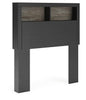 Jonnifer Twin Bookcase Headboard
