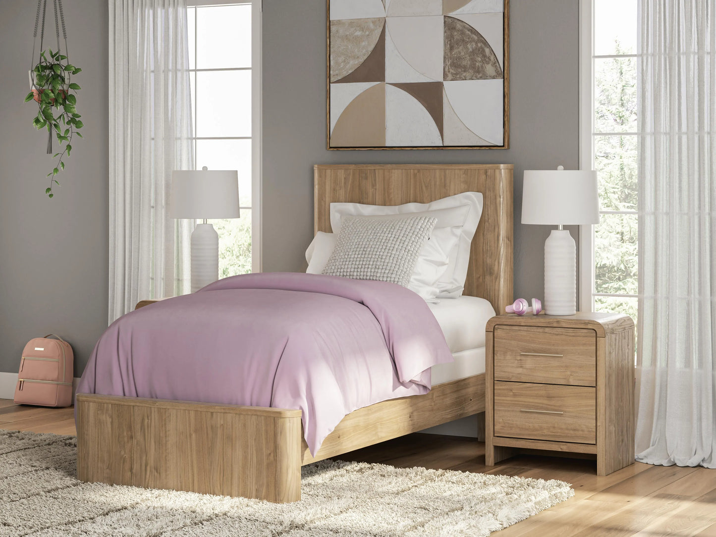 Dovander Twin Panel Bed