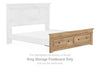 Fenderport King Storage Footboard