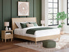 Pie de cama con paneles y rieles Cielden King