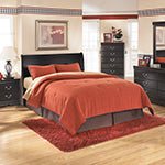 Huey Vineyard Queen Sleigh Headboard