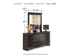 Huey Vineyard Bedroom Mirror