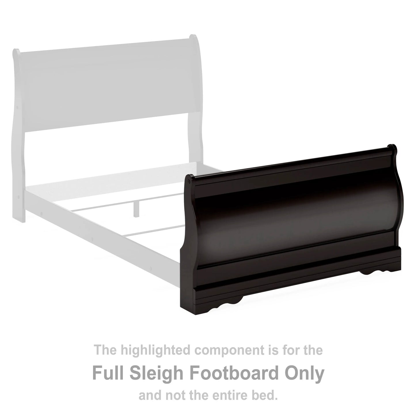 Huey Vineyard Full Sleigh Footboard