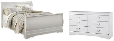 Cama y cómoda tipo trineo Anarasia Queen