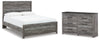 Bronyan Queen Panel Bed and Dresser