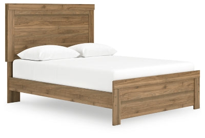 Cama Queen con paneles Zanbrook