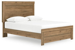 Cama Queen con paneles Zanbrook