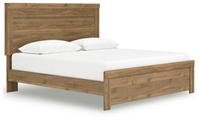 Cama King con paneles Zanbrook