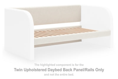 Paneles/rieles/listones para sofá cama tapizado Shapella Twin