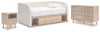 Shapella Twin Day Bed with Storage, Dresser and Nightstand