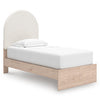 Pie de cama de panel doble Shapella