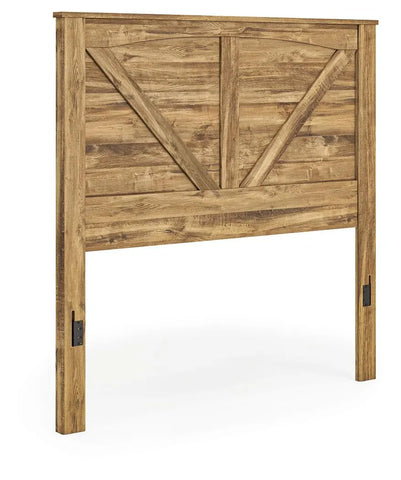Branstony Queen Crossbuck Panel Headboard