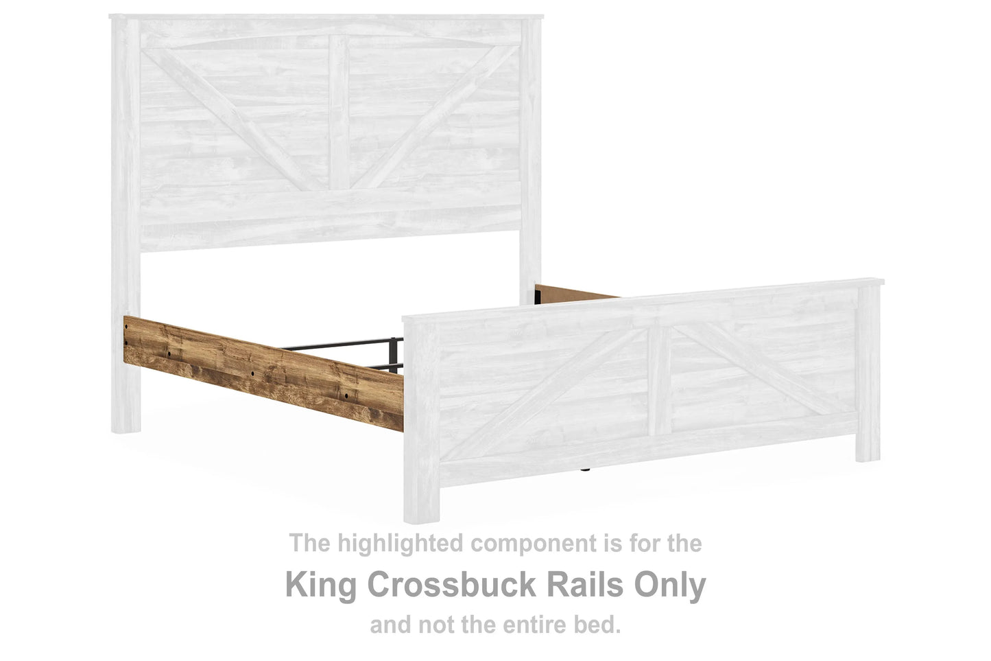 Branstony King Crossbuck Rails