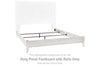 Estribo de cama con paneles Paxberry King y rieles