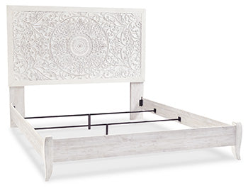 Estribo de cama con paneles Paxberry King y rieles
