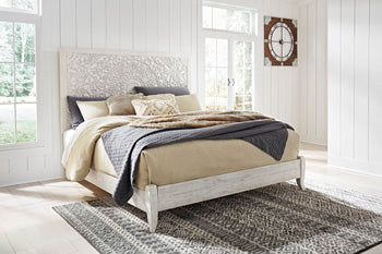 Cama Paxberry King con paneles