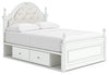 Maylilly Full Upholstered Panel Bed with Storage