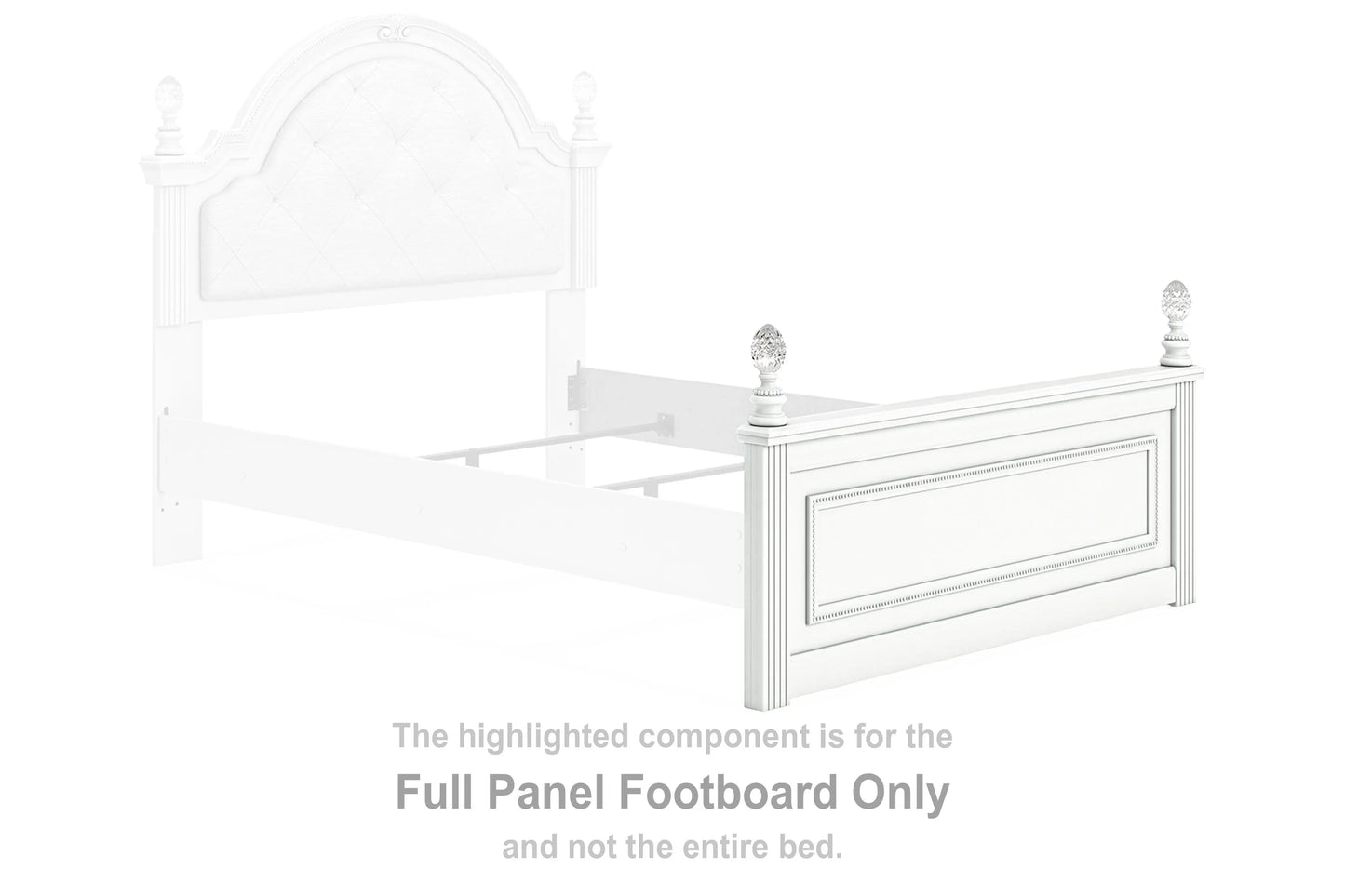 Maylilly Full Panel Footboard