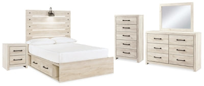 Cambeck Full Panel Bed, Dresser, Chest and Nightstand