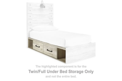Almacenamiento debajo de la cama Cambeck Twin/Full