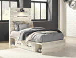 Cama doble Cambeck con 4 cajones de almacenamiento