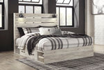 Cama King Cambeck con dos cajones de almacenamiento