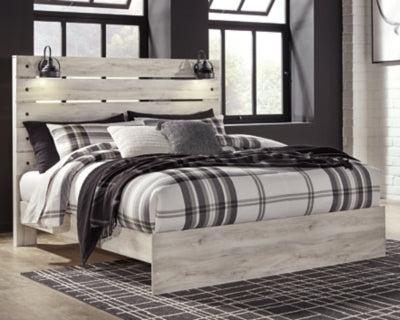 Cama King con paneles Cambeck
