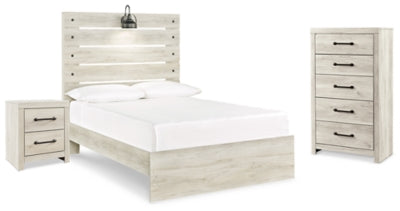 Cambeck Full Panel Bed, Chest and Nightstand
