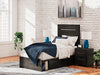 Delmorta Twin/Full Under Bed Storage