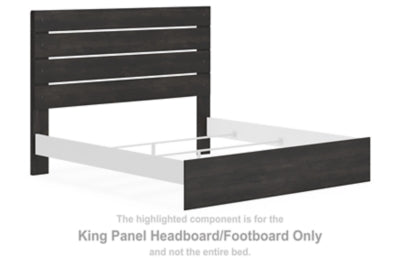 Cabecera/pie de cama Delmorta King Panel