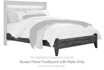 Estribo de cama con paneles Baystorm Queen y rieles