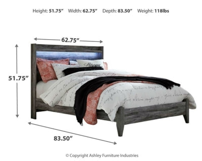 Cama Queen con paneles Baystorm