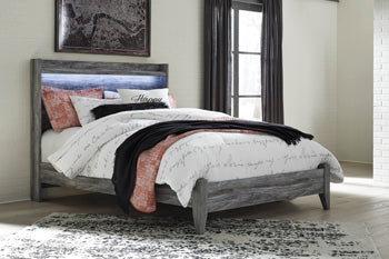 Estribo de cama con paneles Baystorm Queen y rieles