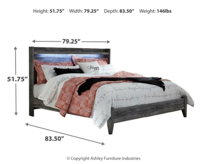 Cama con paneles Baystorm King