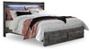 Cama Baystorm King con paneles y 2 cajones de almacenamiento