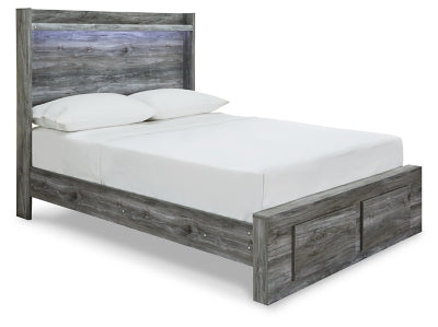 Cama Baystorm de tamaño completo con dos cajones de almacenamiento